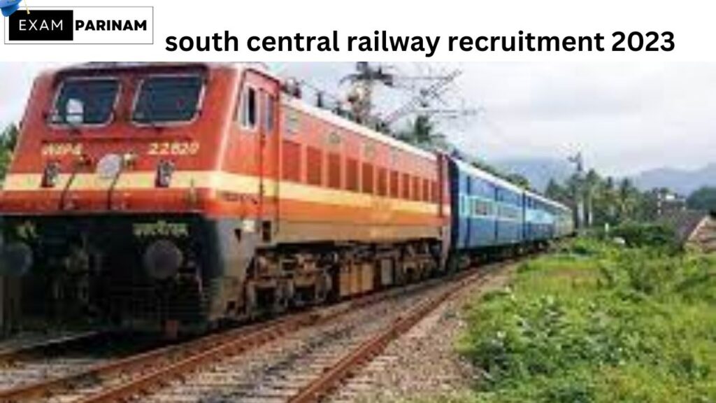 south central railway recruitment 2023
