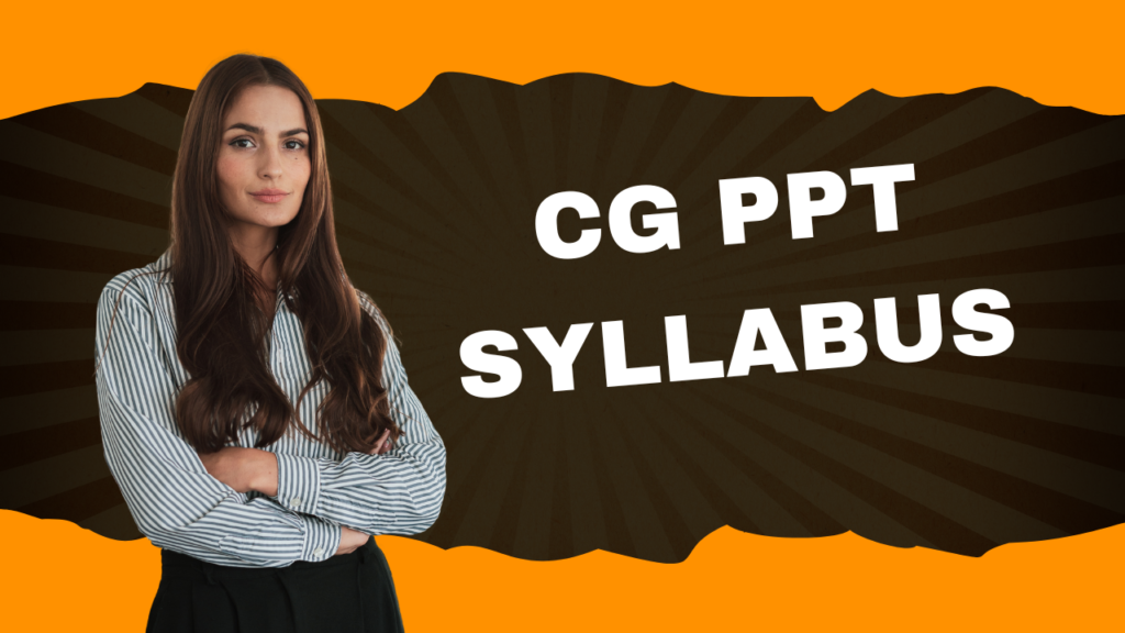 CG PPT Syllabus