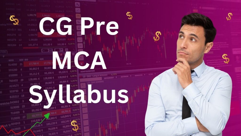 CG Pre MCA Syllabus